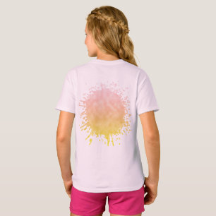 T-shirt Lever de soleil dans des cieux de barbe à papa