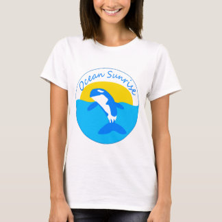 T-shirt Lever de soleil d'océan