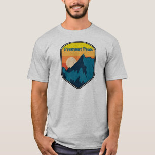 T-shirt Lever de soleil sur Fremont Peak Wyoming