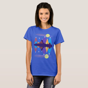 T-shirt Lever de soleil sur les montagnes #1