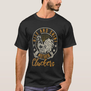 T-shirt Lever et briller Mère Cluckers Poulet & Œufs