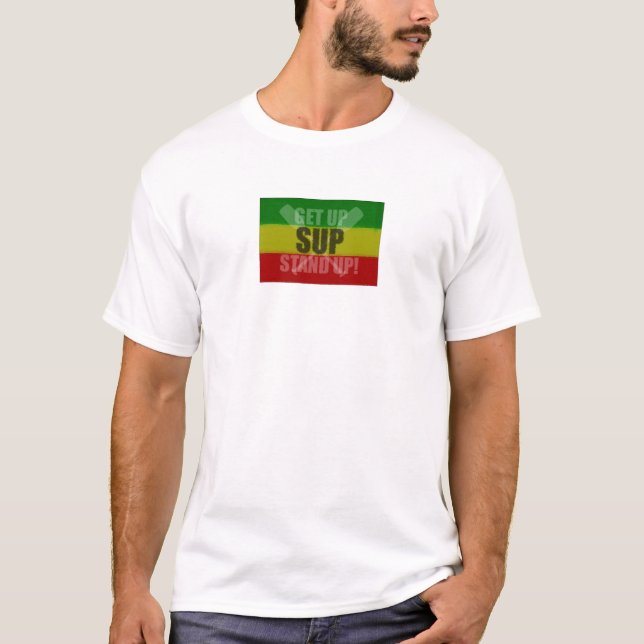 T-shirt Levez-vous debout, chemise SUP (Devant)