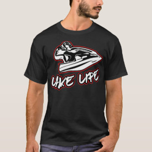 T-shirt Levez-vous Jet Ski Lake Life 2Stroke _4