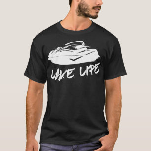 T-shirt Levez-vous Jet Ski Lake Life 2Stroke _6 