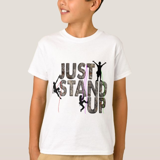 T-shirt Levez-vous juste (Devant)