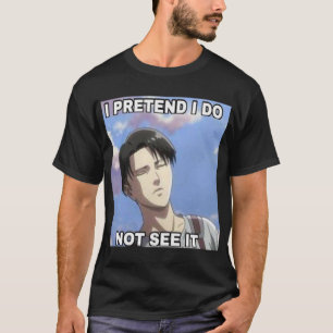 T-shirt Levi Ackerman mème