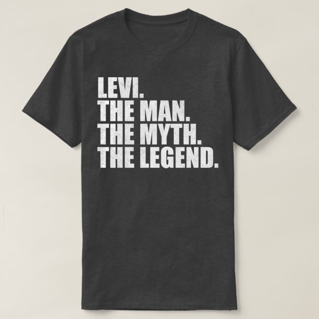 T-shirt LeviLevi Nom Levi prénom (Design devant)