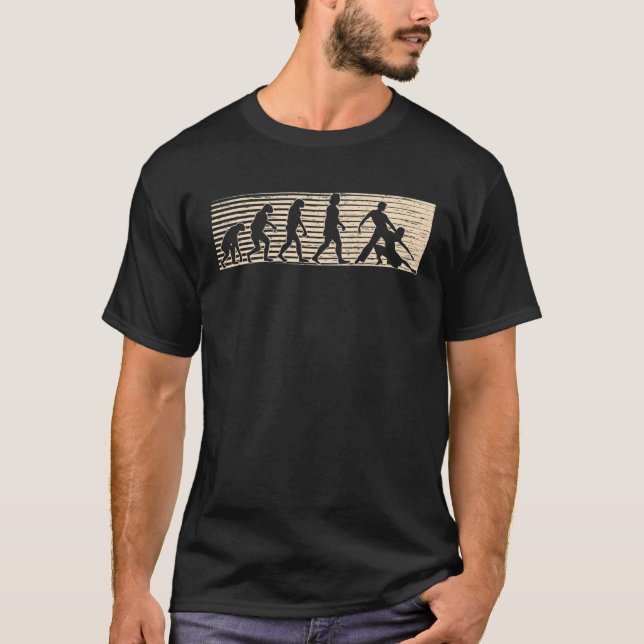 T-shirt L'Évolution De La Salsa Pour Une Danse De Musique  (Devant)