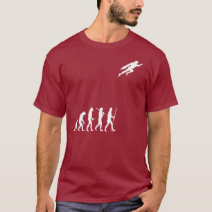 T-shirt "L'évolution de l'homme" Chemise Superhero
