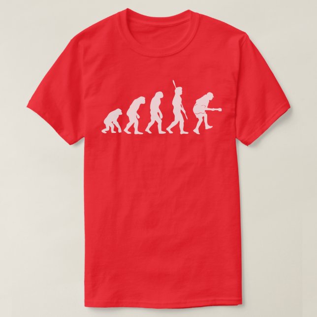 T-shirt L'Évolution Du Rock (Design devant)