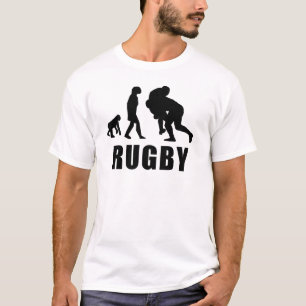 T-shirt L'évolution du Rugby Tackle