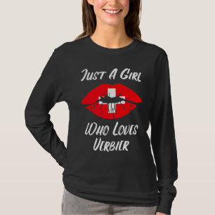 T-shirt Lèvres Bouche Amour Suisse Drapeau Verbier