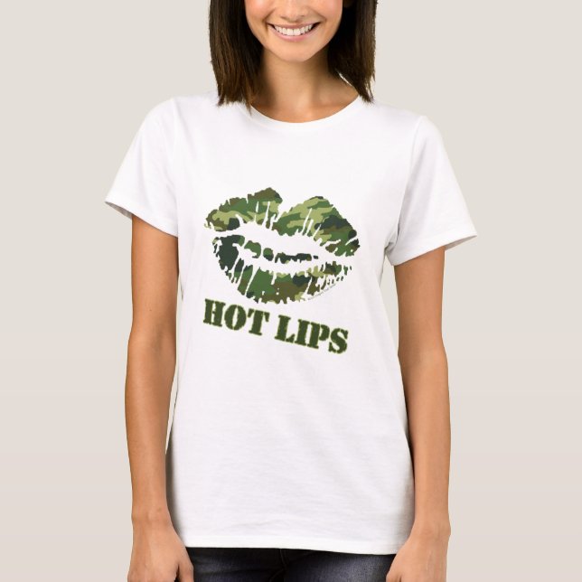 T-shirt Lèvres chaudes MASH (Devant)