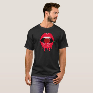 T-shirt Lèvres de cerise
