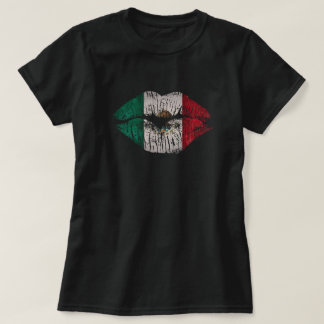 T-shirt lèvres du Mexique