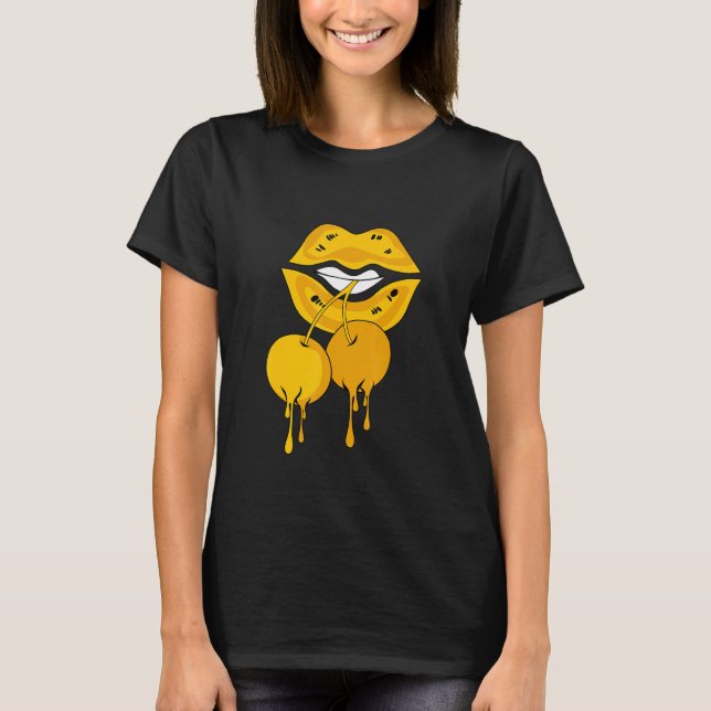 T-shirt Lèvres Luscious Basket Match 1 High Og Pol (Devant)