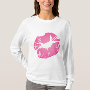 T-shirt Lèvres roses