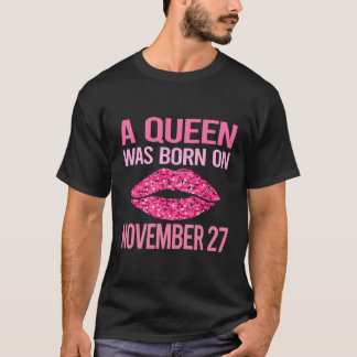 T-shirt Lèvres roses - 27 novembre 27