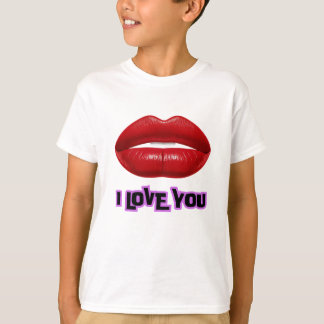 T-shirt / Lèvres sweat - shirts à capuche I Love y