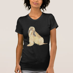 T-shirt Lévrier afghan