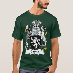 T-shirt Lewis Armoiries Wales Family Crest