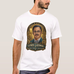 T-shirt Lewis Latimer – Innovateur Électrique