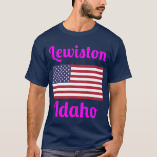 T-shirt Lewiston Idaho Imprimés Élégants