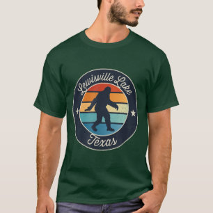 T-shirt Lewisville Lake Teas Sasquatch Souvenir
