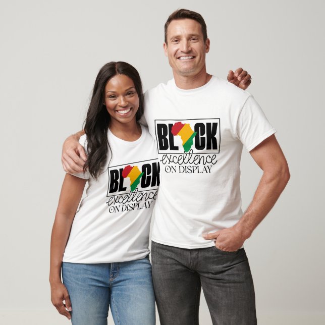 T-shirt L'excellence noire à l'écran - Histoire noire (Unisexe)