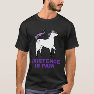 T-shirt L'Existence Est Un Nihilisme Douleur