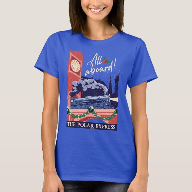 T-shirt L'Express Polaire - Tout À Bord ! (Devant)