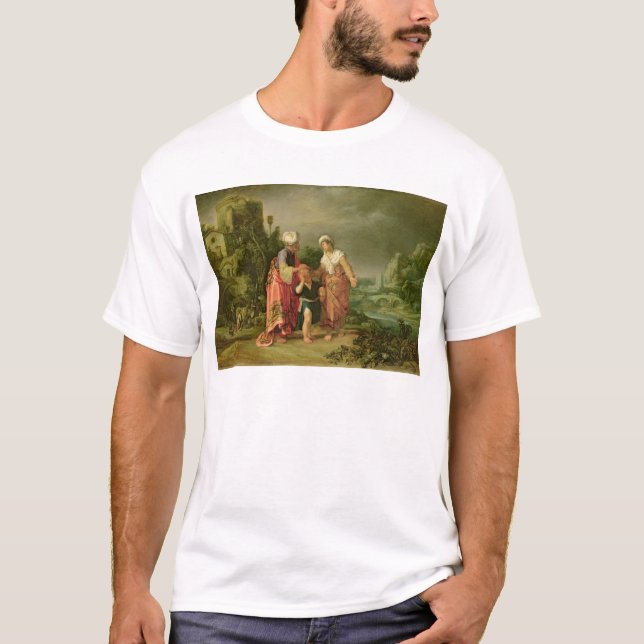 T-shirt L'expulsion de Hagar, 1612 (Devant)