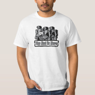 T-shirt L'extrémité est ici