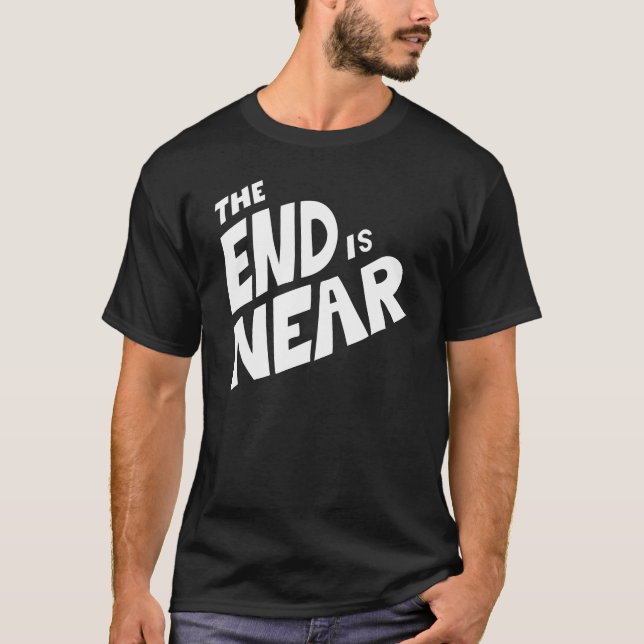 T-shirt L'extrémité est près (Devant)