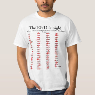 T-shirt L'extrémité est proche