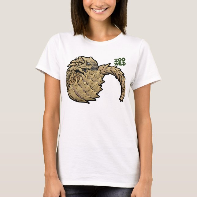 T-shirt Lézard ceint par tatou (Devant)