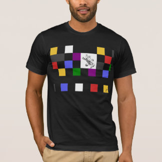 T-shirt lezard colors