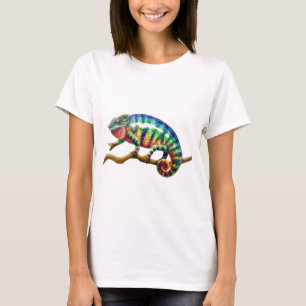 T-shirt Lézard de caméléon de panthère