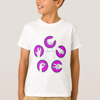 T-shirt Lézard de papier Spock de ciseaux de roche