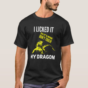 T-shirt Lézard Dragon Lézard Je l'ai cueilli Donc c'est le