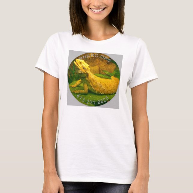 T-shirt lézard et grenouille (Devant)