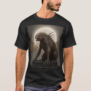 T-shirt Lézard marin par Juan Cabana 2024