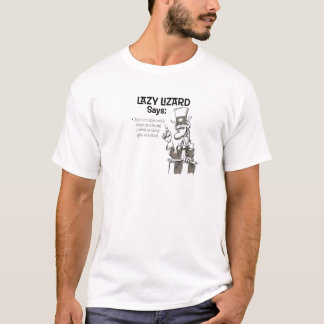 T-shirt Lézard paresseux - les plaisanteries obtiennent
