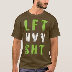 T-shirt LFT HVY SHT Gym Poids Femmes 