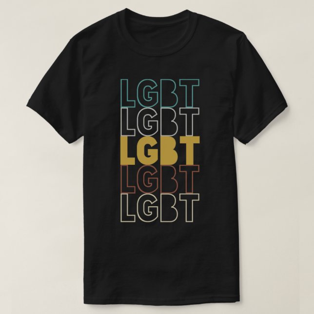 T-shirt Lgbt1 (Design devant)
