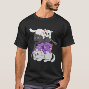 T-shirt LGBT Drapeau de la PRIDE désisexuel communauté LGB
