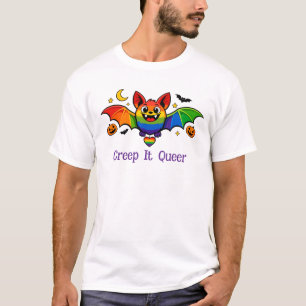 T-shirt 🎃🌈LGBT Épouvantable & Fabuleux  
