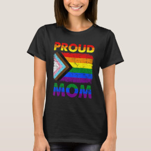 T-shirt LGBT Fier Maman Fête des mères Soutien LGBTQ Moder