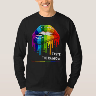 T-shirt Lgbt Goûtez Le Rainbow Lgbt Pride Lgbtq Rainbow