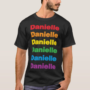 T-shirt LGBT Lovely Lesbienne Danielle Nom